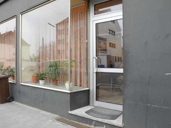 Eingang zum Tagestreff